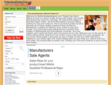 Tablet Screenshot of netherlandsdatingnet.com